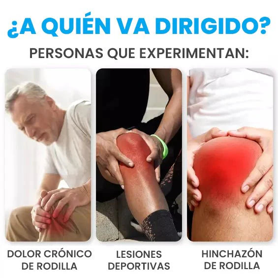 Masajeador de Rodilla Infrarrojo – Terapia de Calor y Luz Roja