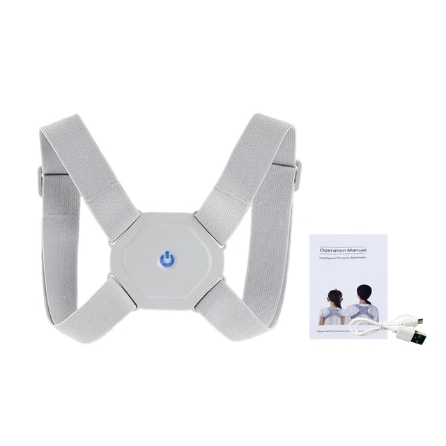 “Corrector de Postura Inteligente PostureVibe™ – Vibra cuando te encorvas”