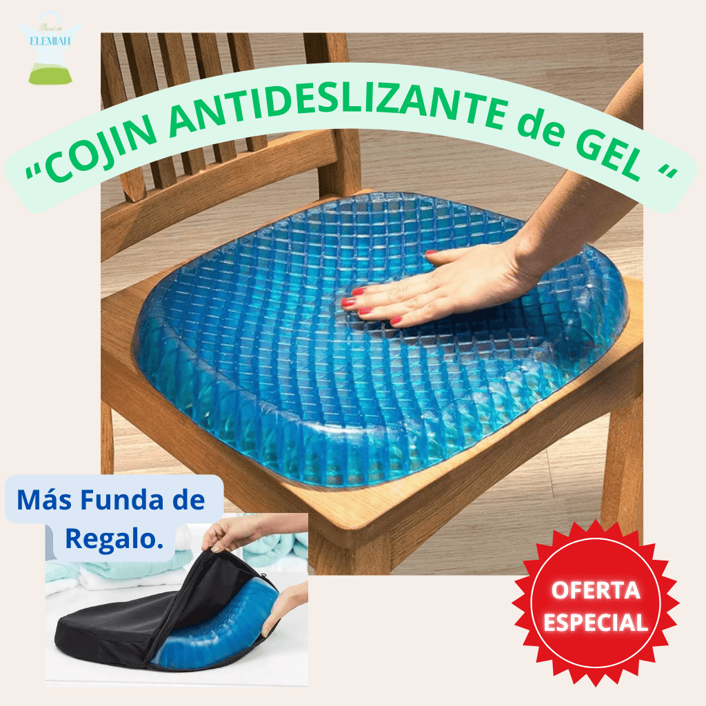 “Cojín Ortopédico de Gel 3D – Postura Perfecta, Comodidad Total”