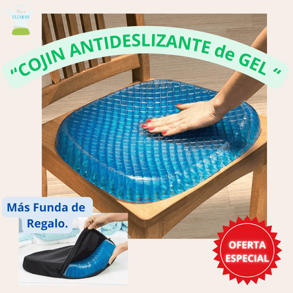 “Cojín Ortopédico de Gel 3D – Postura Perfecta, Comodidad Total”