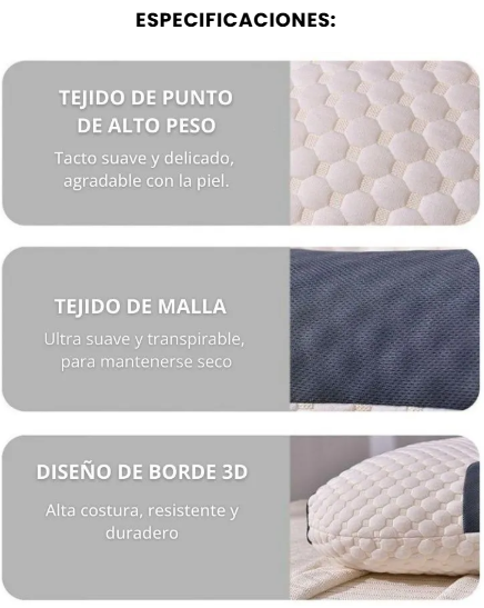 Almohada Cervical ErgoRelax™ – Descanso sin dolor